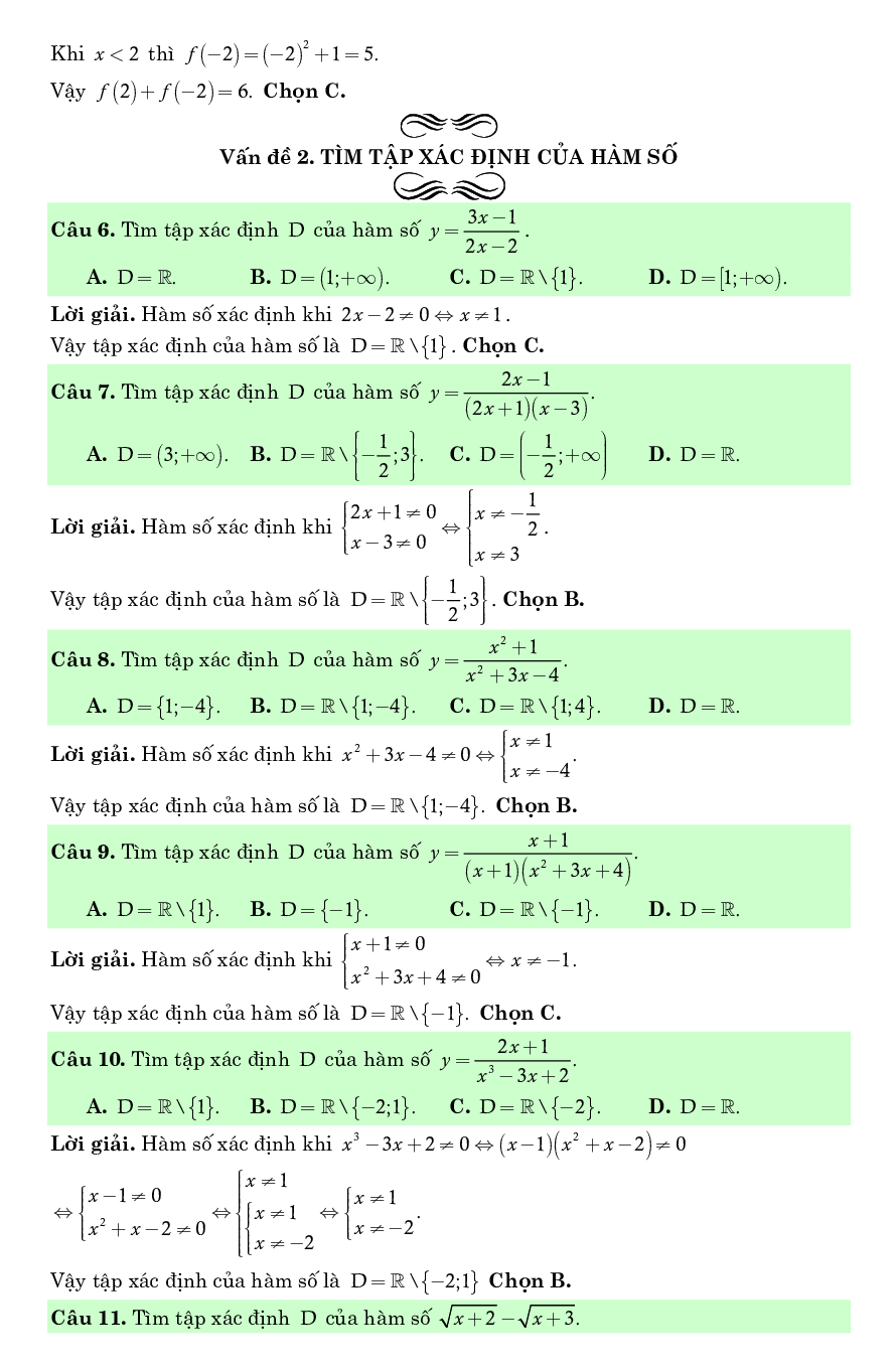 Chuyên đề về hàm số bậc nhất và bậc hai (trang 4)