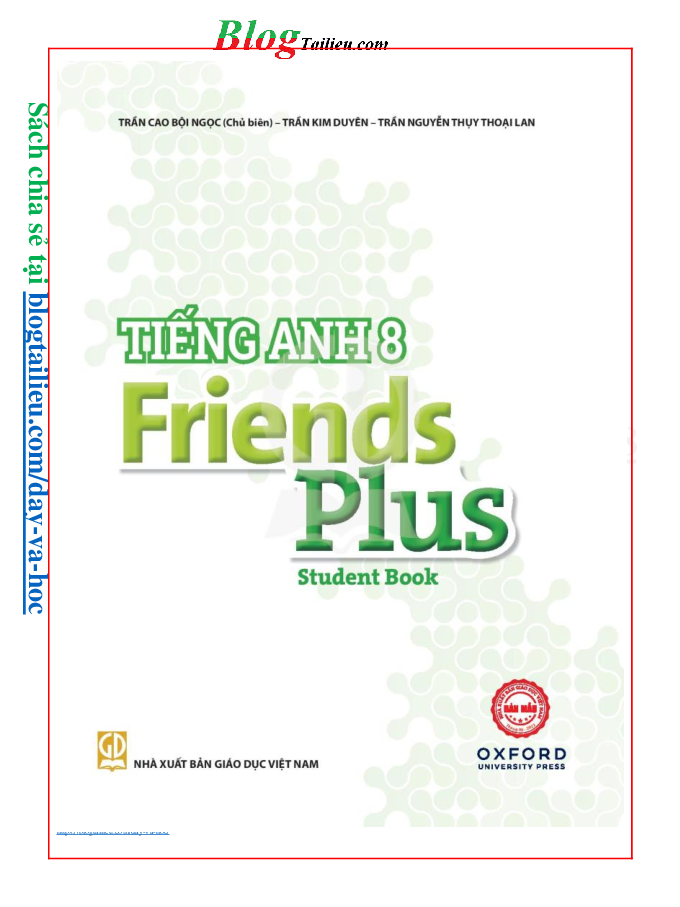 Tiếng anh lớp 8 friends-plus Chân trời sáng tạo pdf (trang 2)