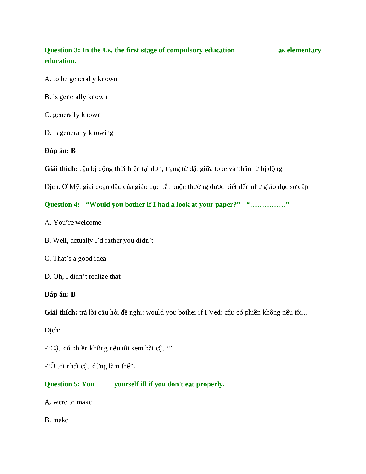 60 câu Trắc nghiệm Tiếng Anh 8 Unit 10 có đáp án 2023: Recycling (trang 7)