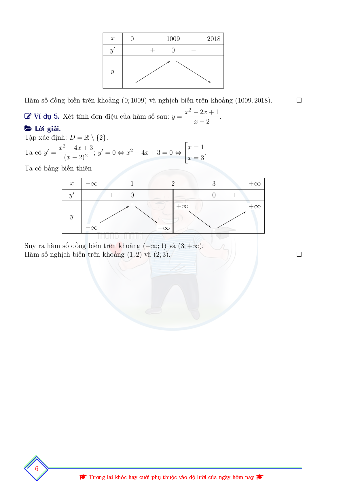 Chuyên đề về tính đơn điệu của hàm số ôn thi THPTQG (trang 8)