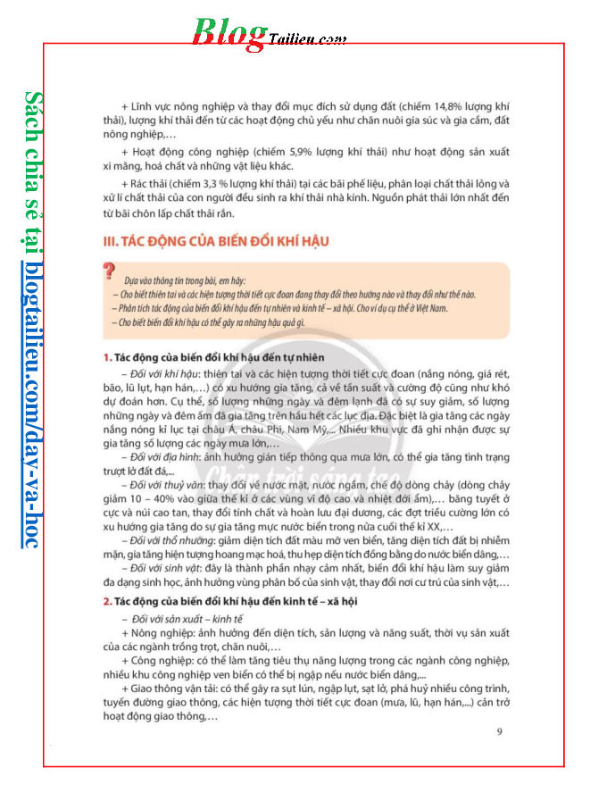 Chuyên đề học tập Địa lí 10 Chân trời sáng tạo pdf (trang 10)