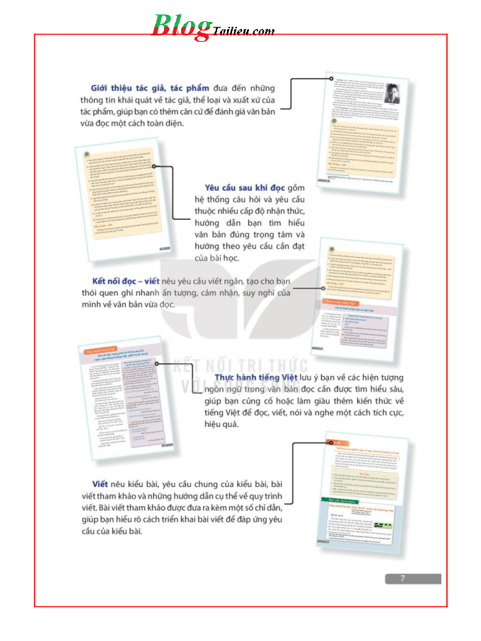 Ngữ văn lớp 11 Tập 1 Kết nối tri thức pdf (trang 7)