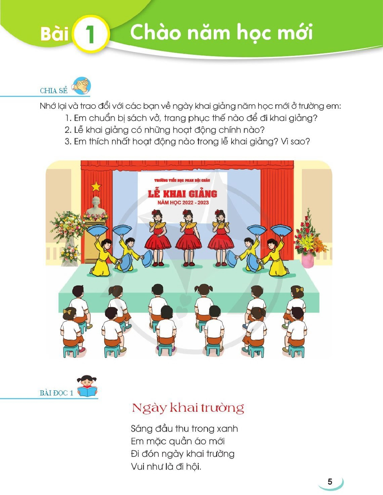 Tiếng Việt lớp 3 Tập 1 Cánh diều pdf (trang 7)