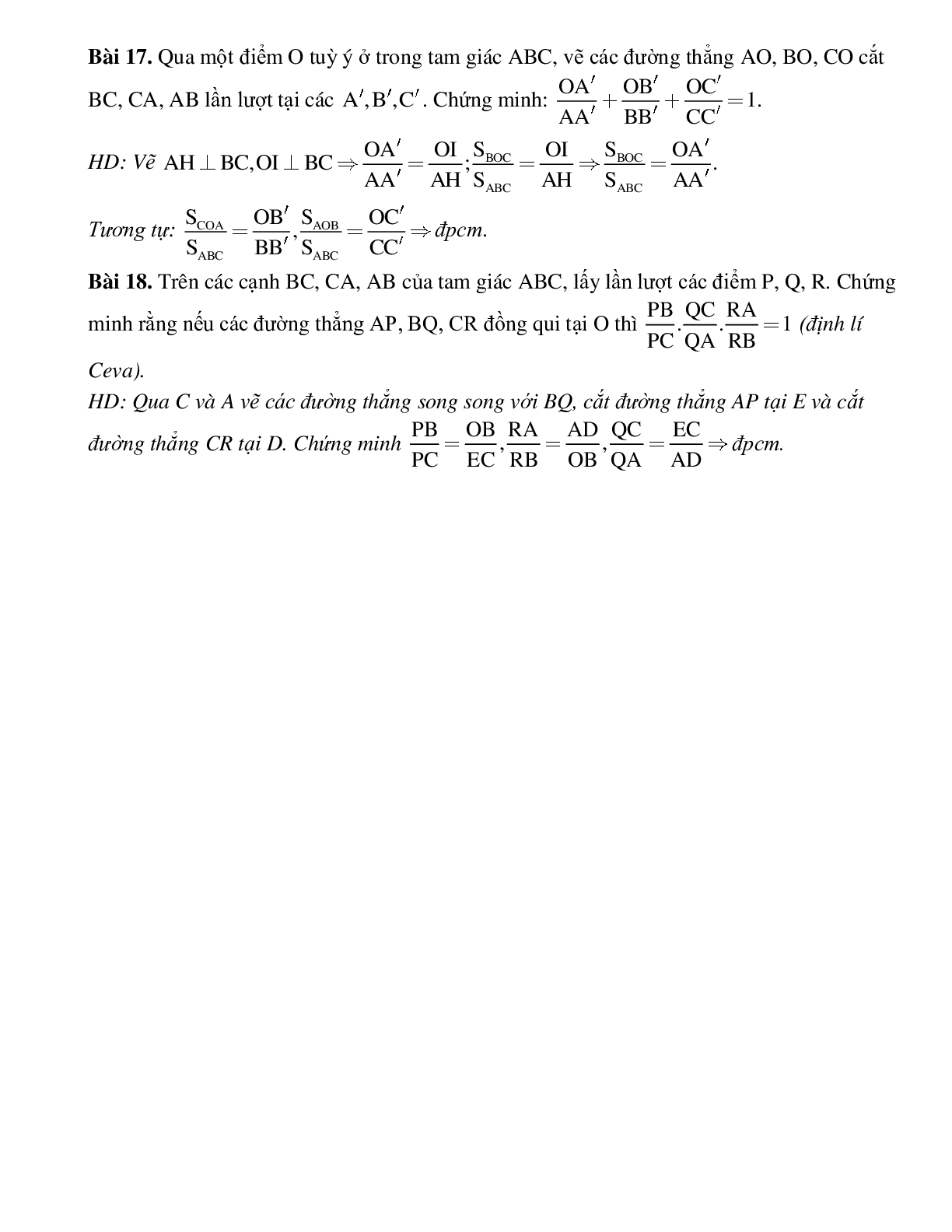 Ôn tập chương III Tam giác đồng dạng (trang 4)