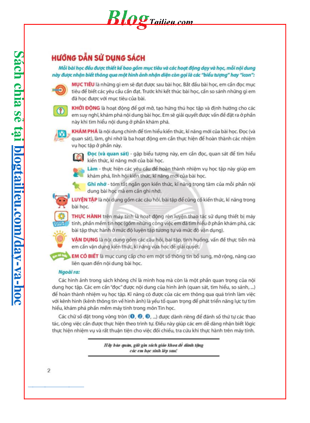 Tin học lớp 3 Chân trời sáng tạo pdf (trang 3)