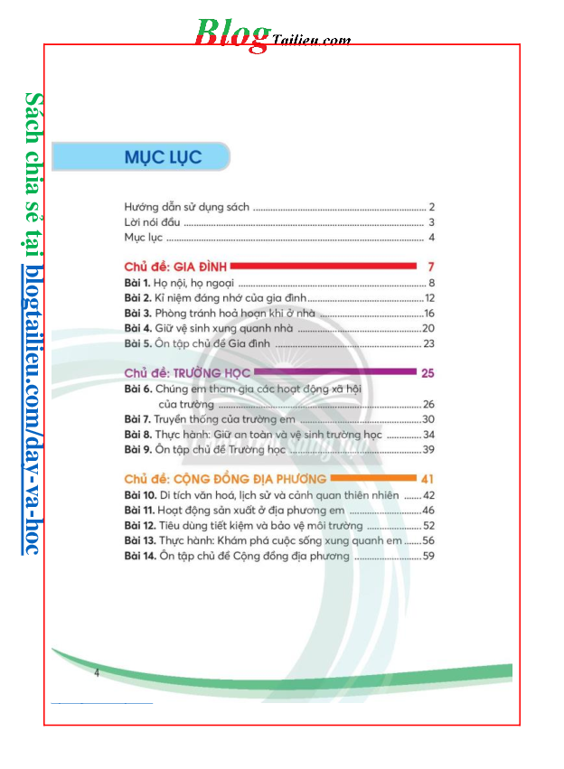 Tự nhiên và xã hội lớp 3 Chân trời sáng tạo pdf (trang 5)