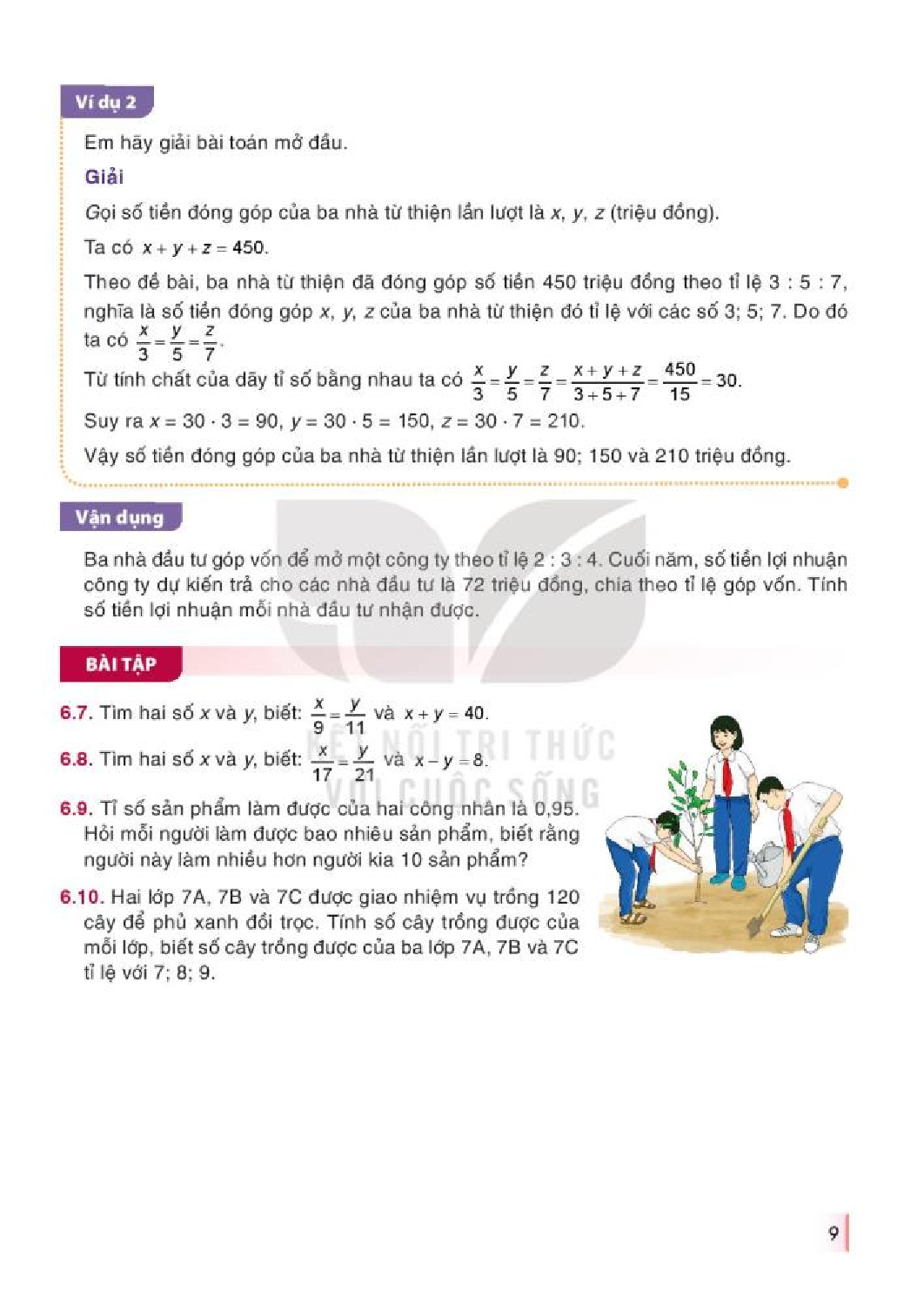 Toán lớp 7 tập 2 Kết nối tri thức pdf (trang 10)