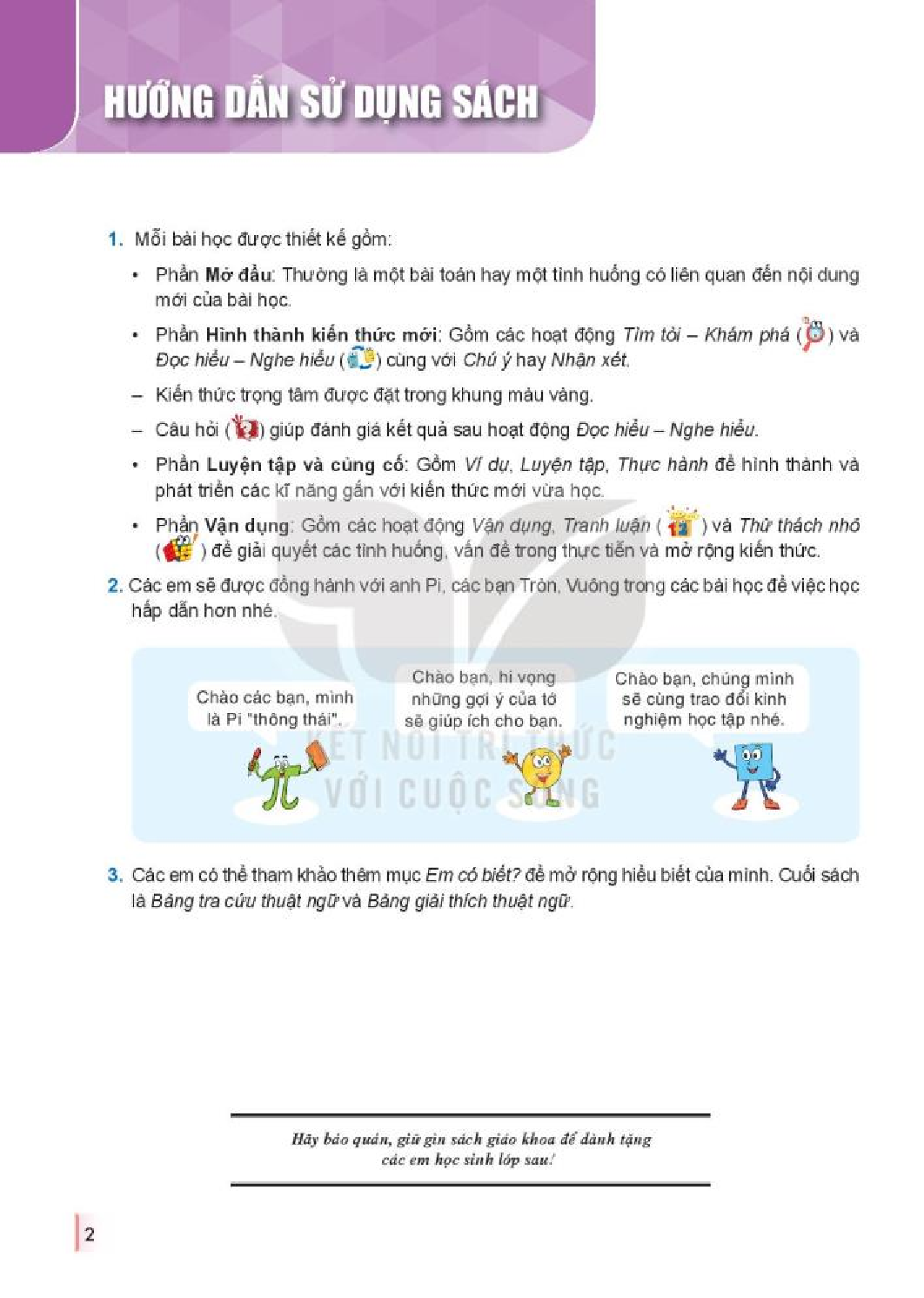 Toán lớp 7 tập 2 Kết nối tri thức pdf (trang 3)
