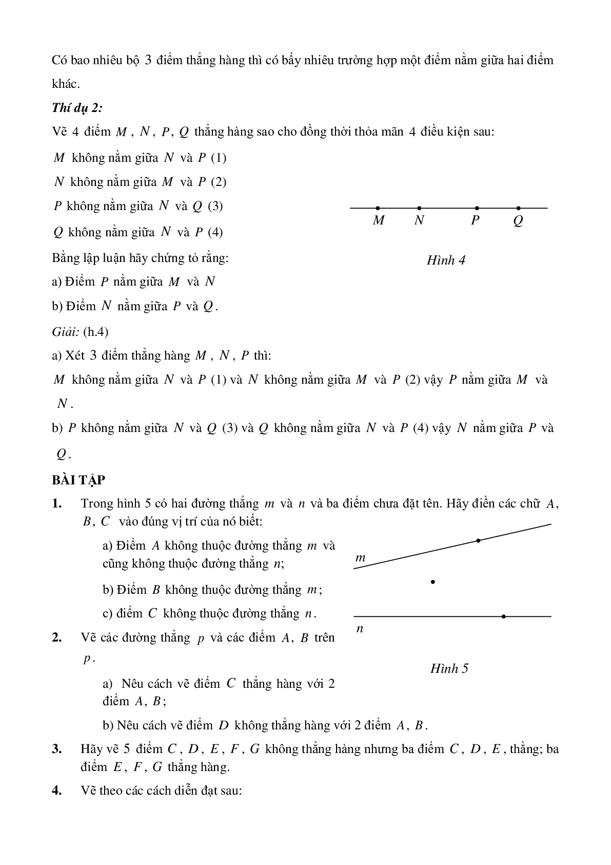 Chuyên đề nâng cao lớp 6 phần đoạn thẳng, góc (trang 3)