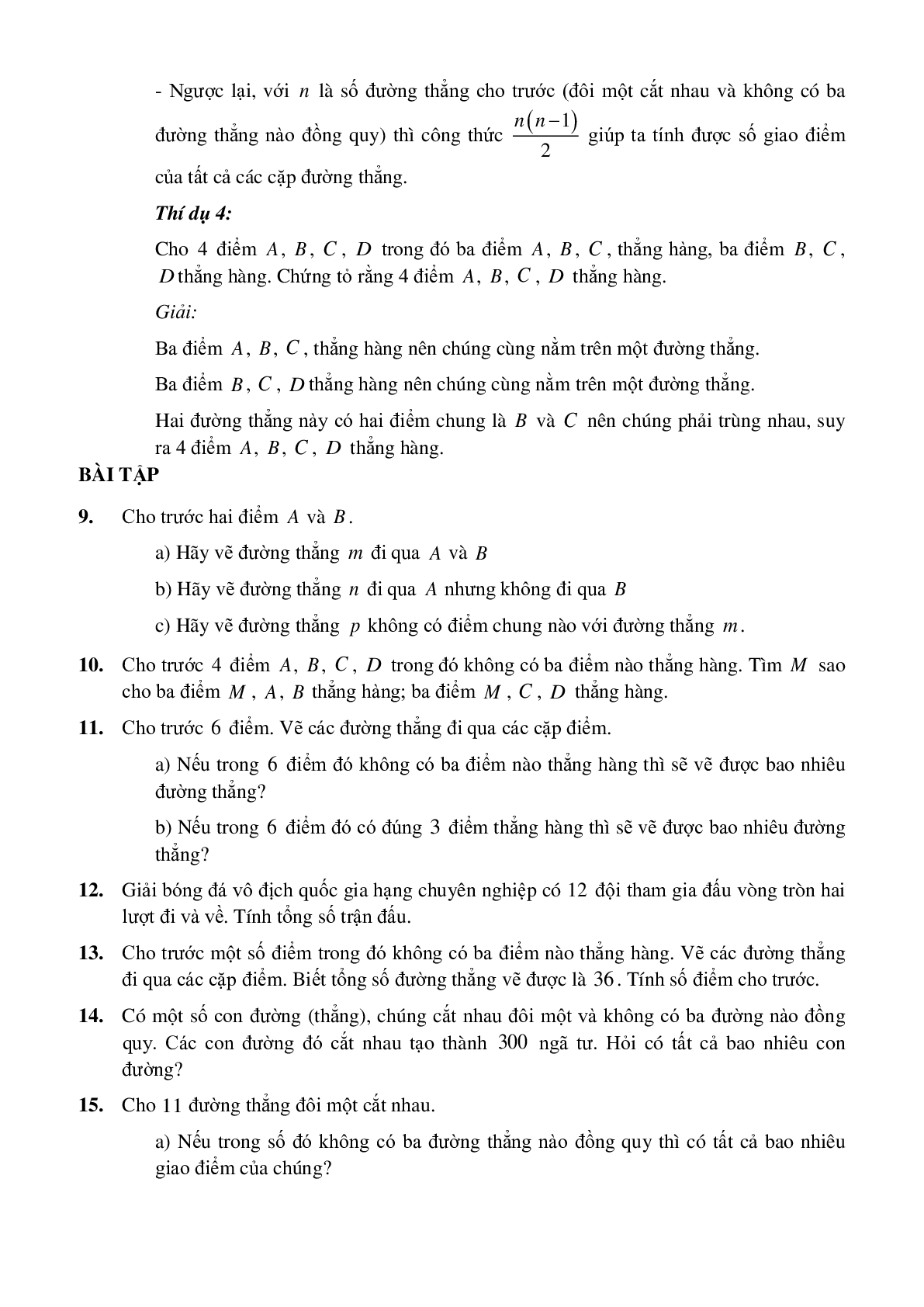 Chuyên đề nâng cao lớp 6 phần đoạn thẳng, góc (trang 6)