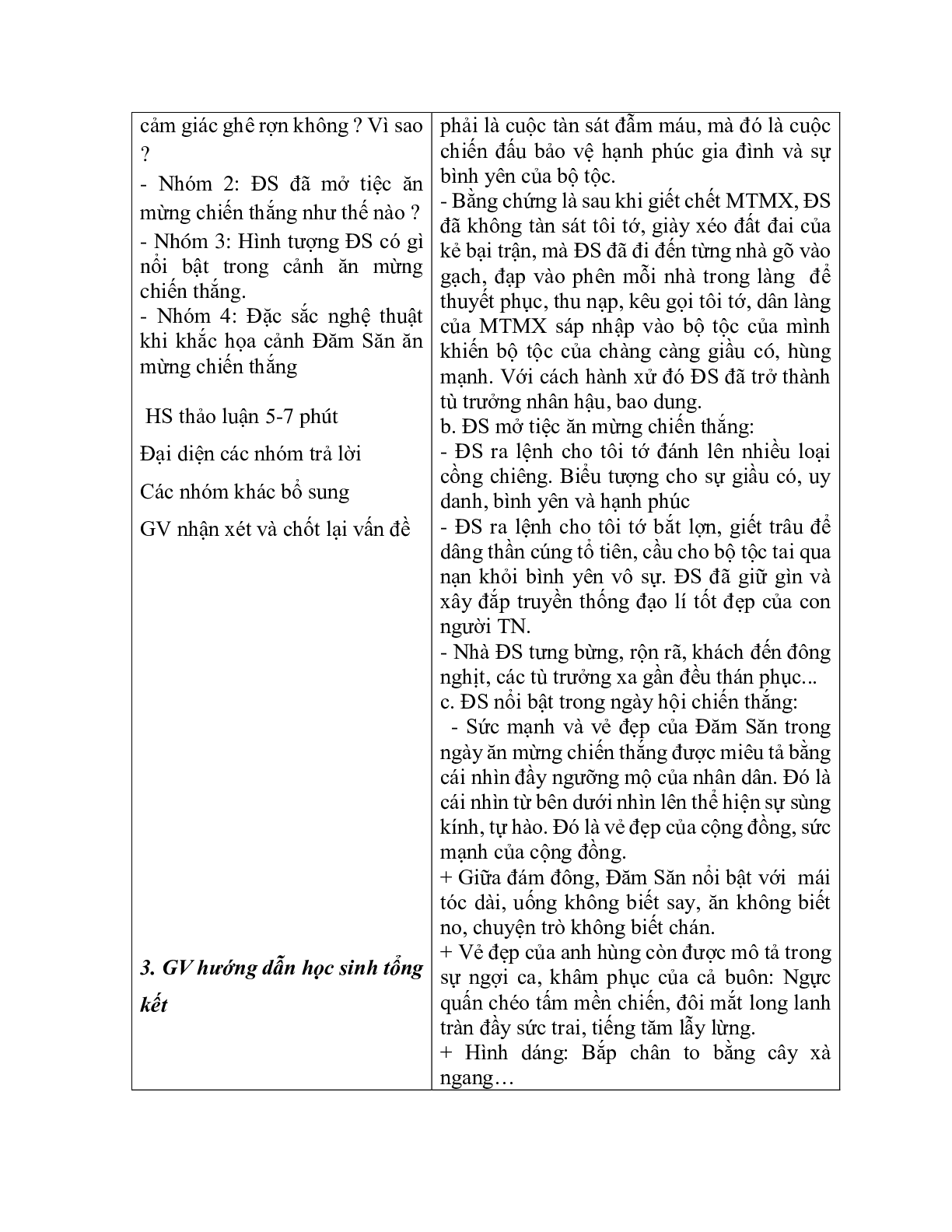 Giáo án ngữ văn lớp 10 Tiết 10, 11: Chiến thắng Mtao - Mxây (trang 6)