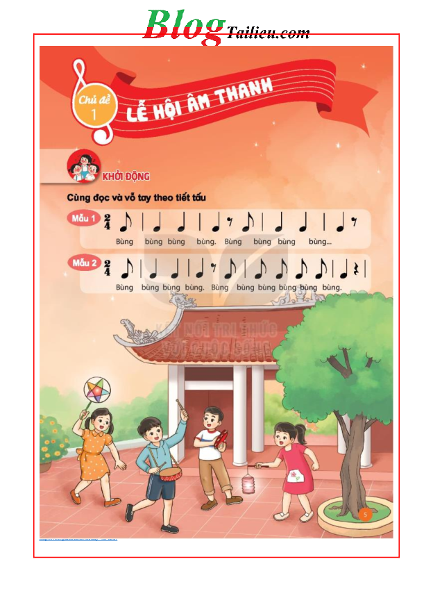 Âm nhạc lớp 3 Kết nối tri thức pdf (trang 6)