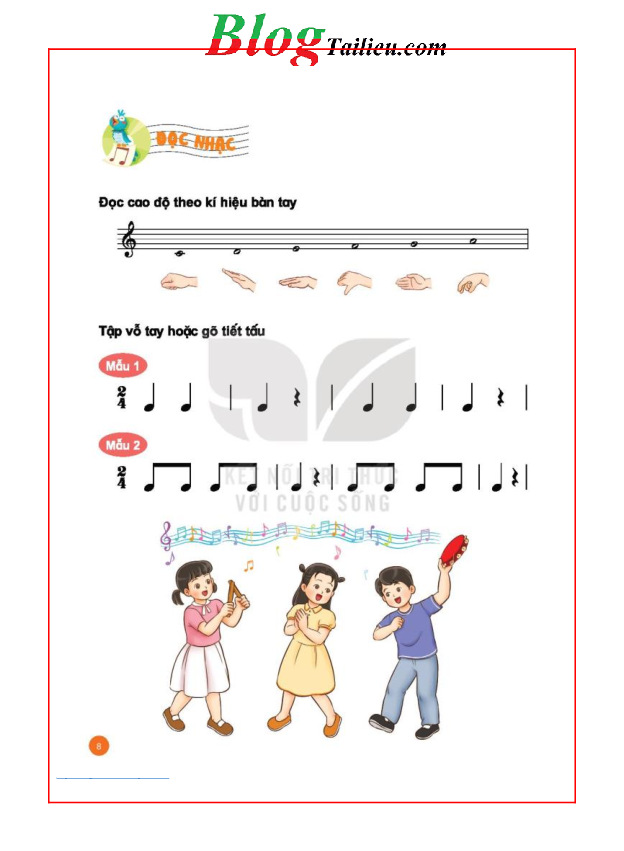 Âm nhạc lớp 3 Kết nối tri thức pdf (trang 9)