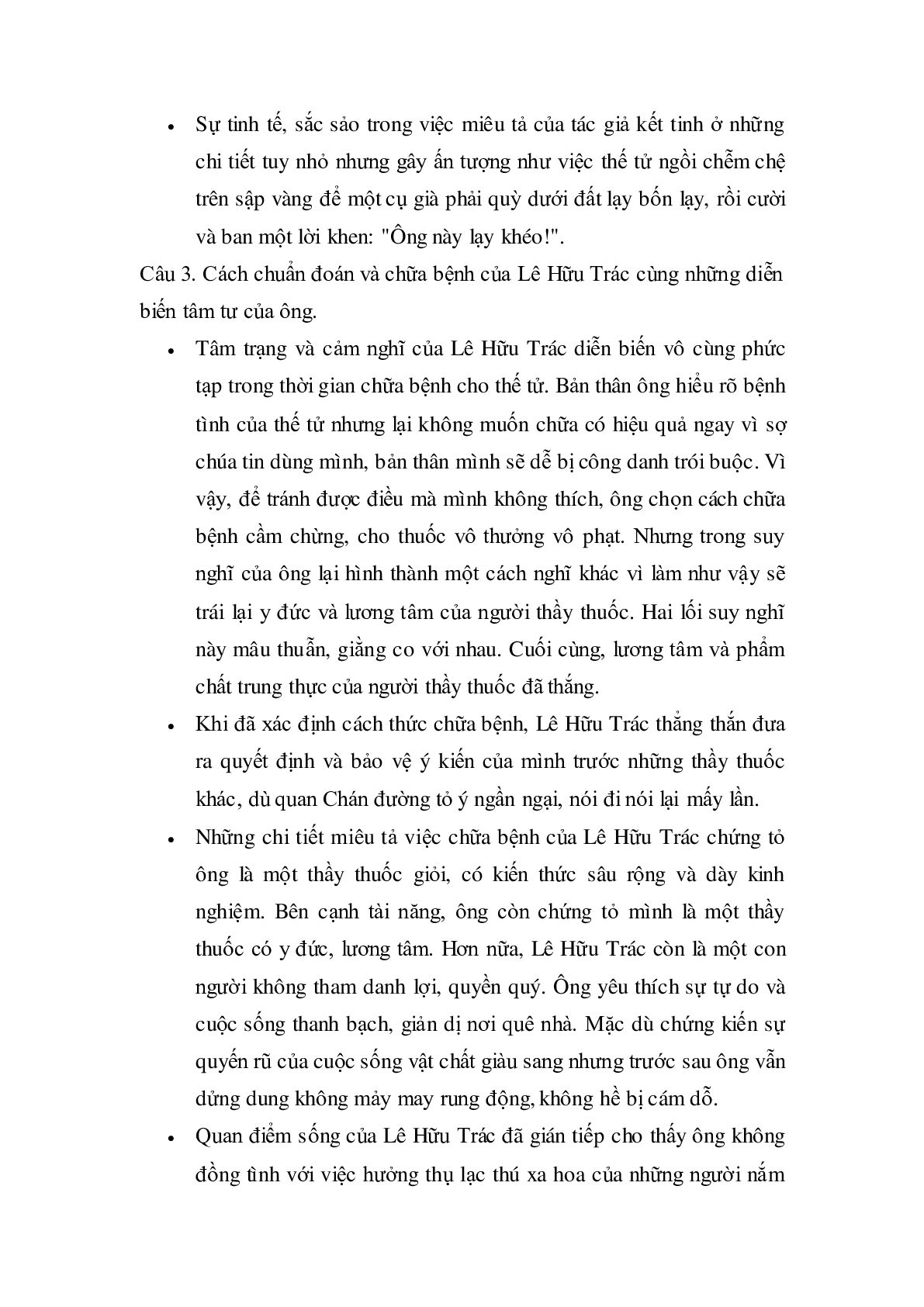 Soạn bài Vào phủ chúa Trịnh của Lê Hữu Trác - ngắn nhất Soạn văn 11 (trang 3)
