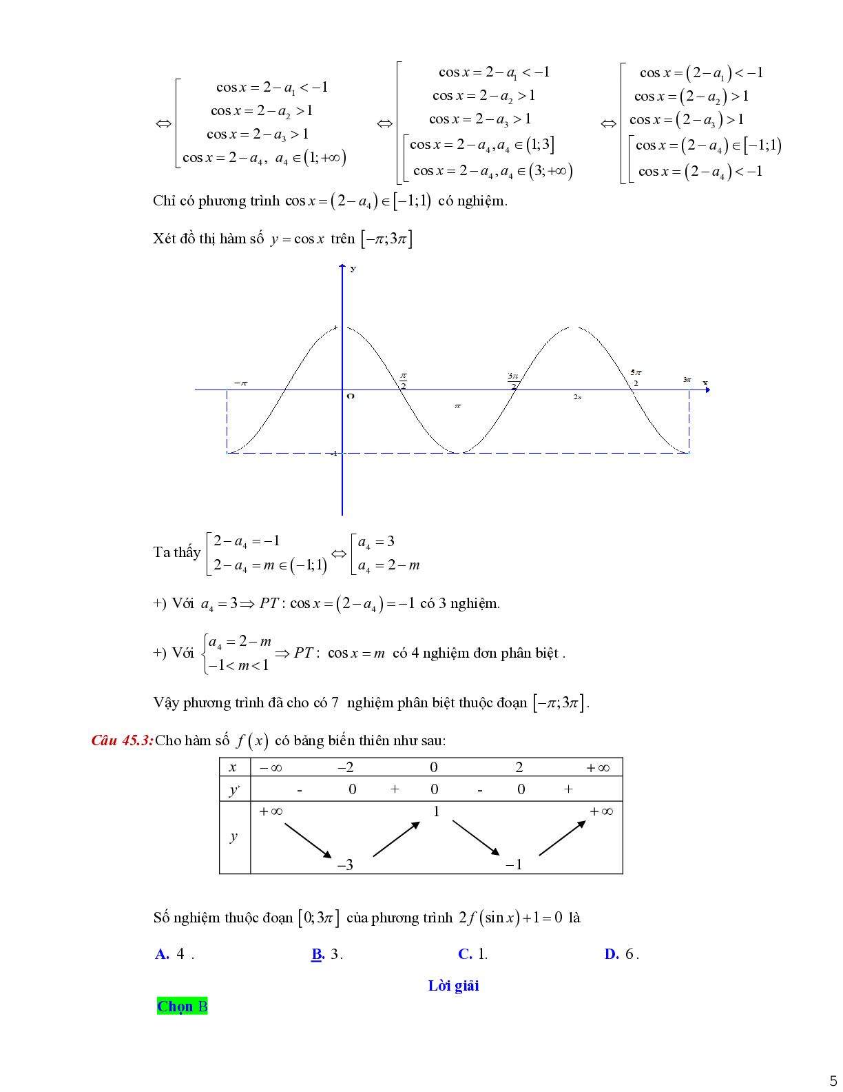 Dạng toán liên quan tới giao điểm của hai đồ thị (trang 5)