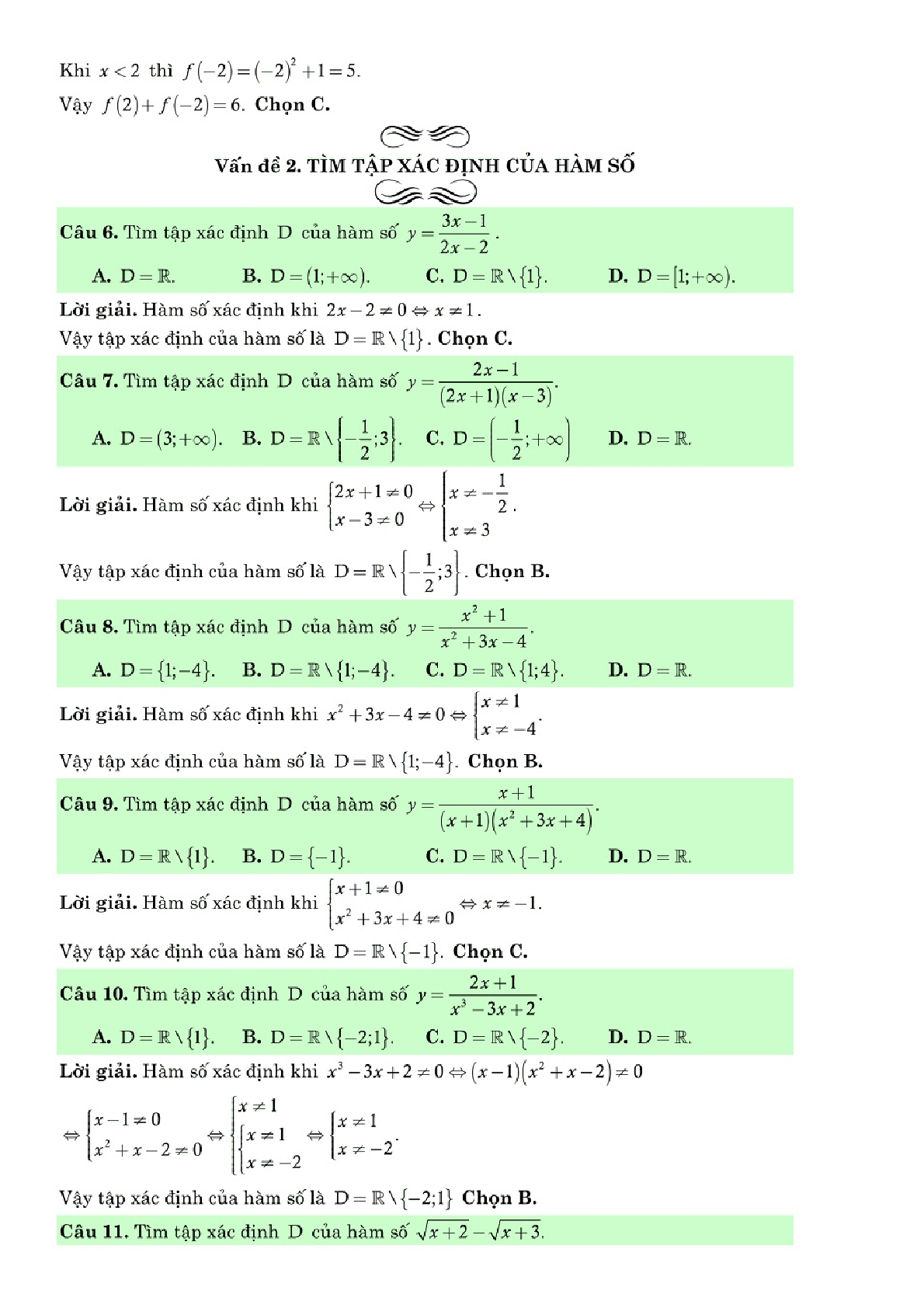 Phương pháp giải những dạng toán hàm số bậc nhất và bậc hai lớp 10 (trang 4)