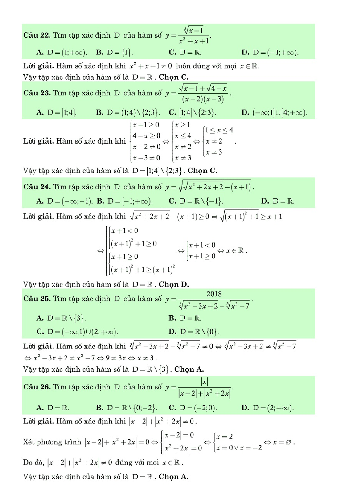Phương pháp giải những dạng toán hàm số bậc nhất và bậc hai lớp 10 (trang 7)