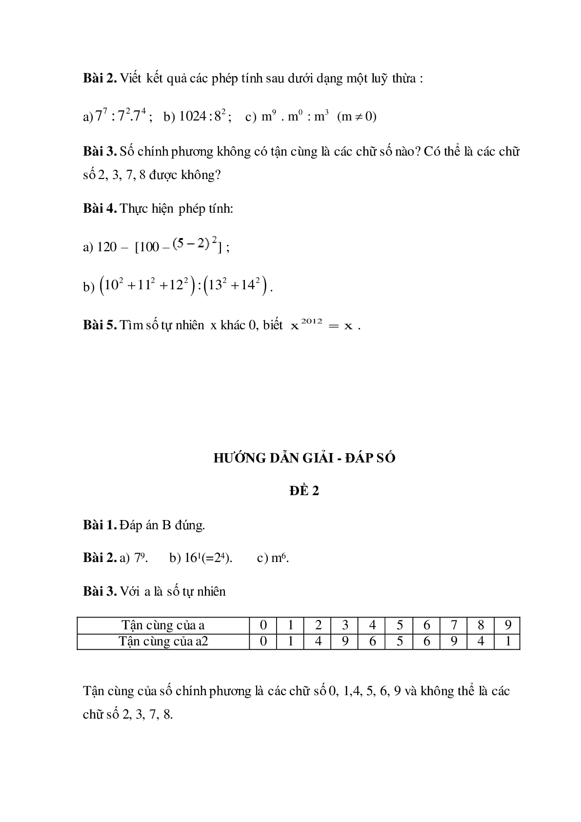 Bài tập cuối tuần Số học Toán lớp 6 tuần 5 có đáp án (trang 4)