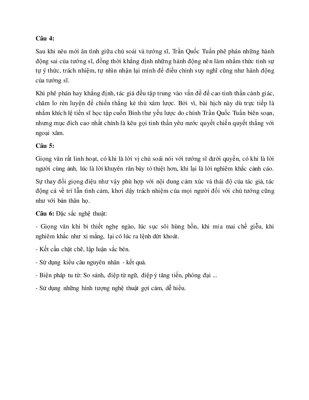 Soạn bài Hịch tướng sĩ - ngắn nhất Soạn văn 8 (trang 2)