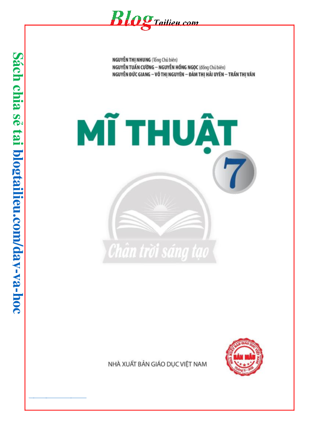 Mĩ thuật lớp 7 Chân trời sáng tạo pdf (trang 2)