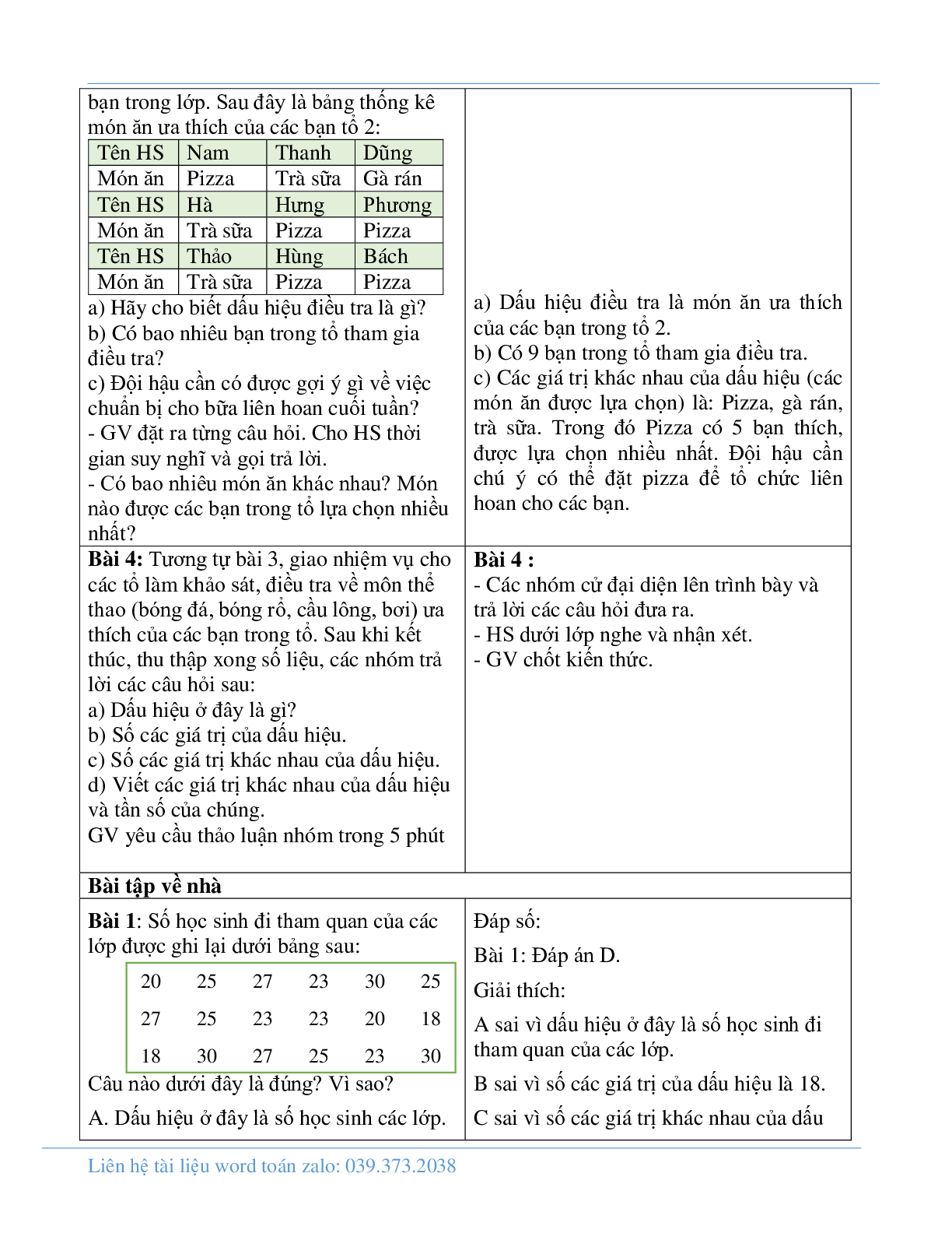 Giáo án dạy thêm lớp 7 học kì 2 (trang 4)