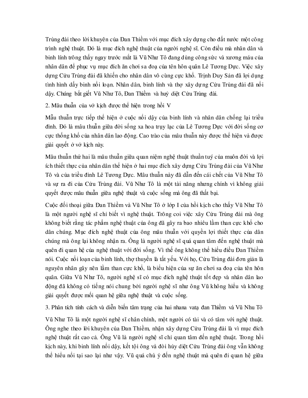 Soạn bài Vĩnh biệt Cửu Trùng đài - ngắn nhất Soạn văn 11 (trang 2)