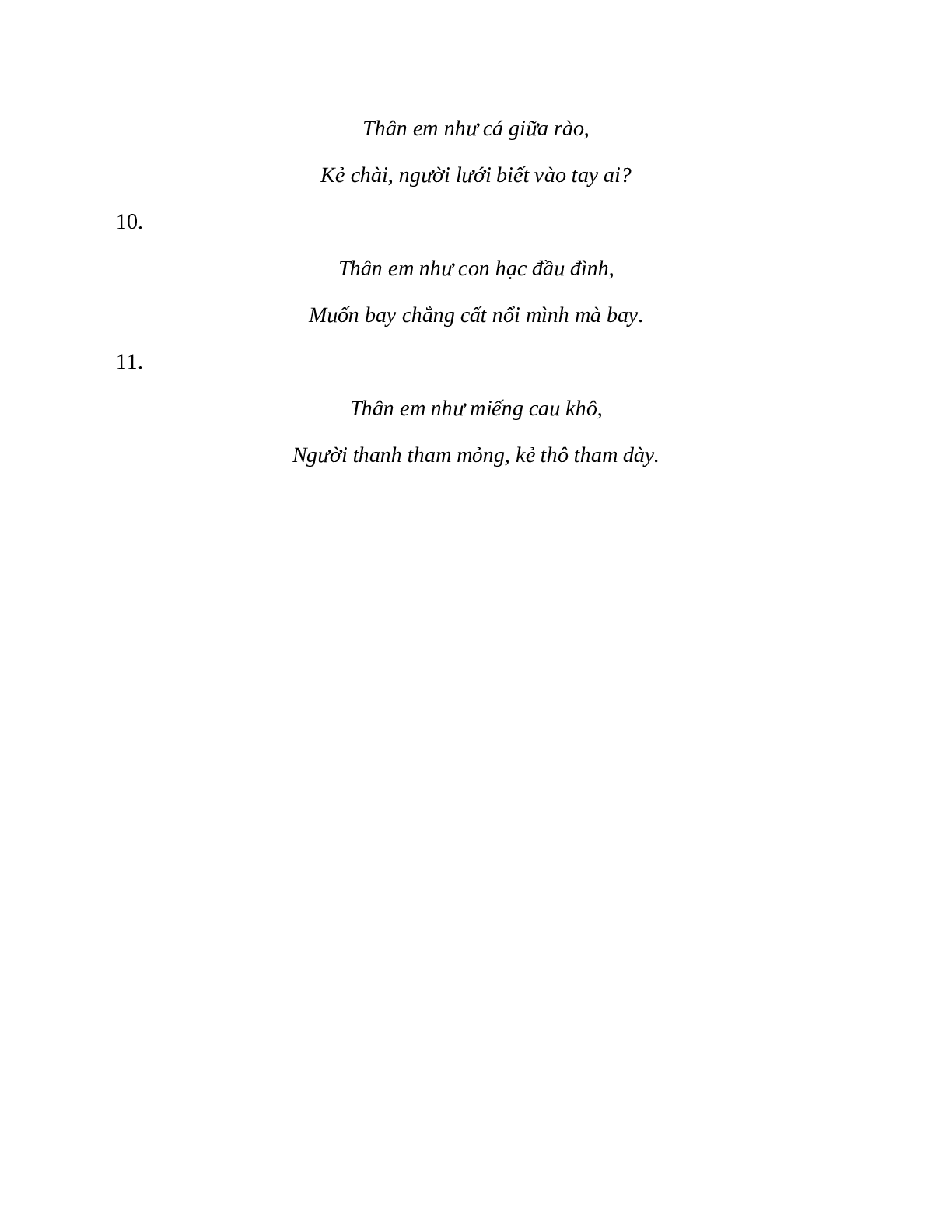 Sơ đồ tư duy bài Những câu hát than thân dễ nhớ, ngắn nhất - Ngữ văn lớp 7 (trang 9)