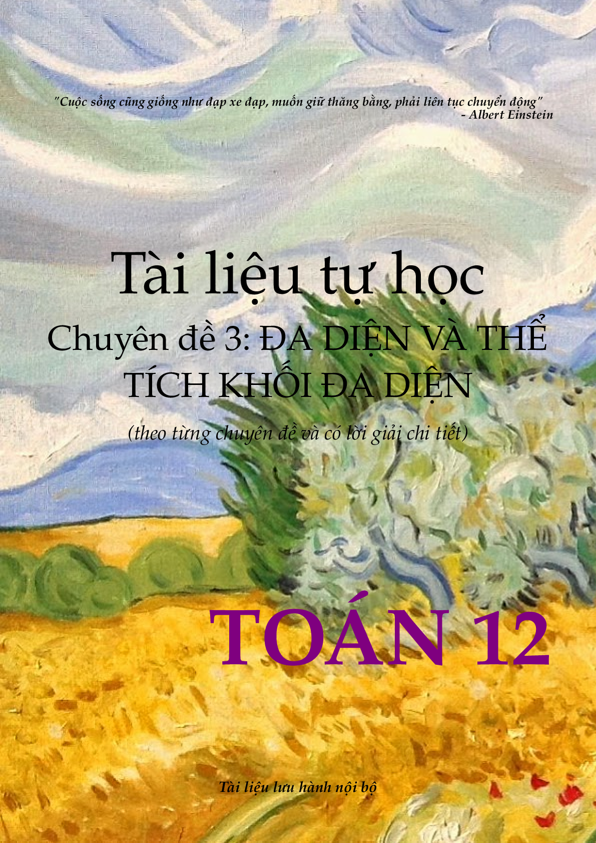 Tài liệu tự học chuyên đề: Đa diện và thể tích khối đa diện (trang 1)