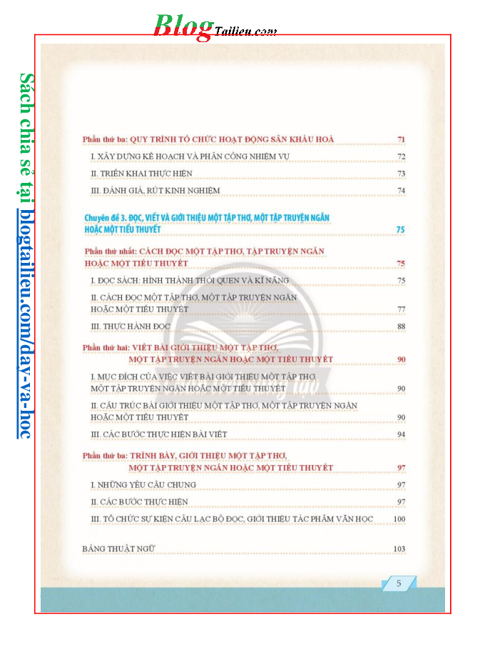 Chuyên đề học tập Ngữ văn 10 Chân trời sáng tạo pdf (trang 6)