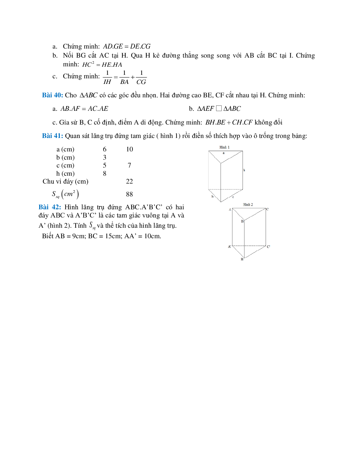 Đề cương học kì 2 môn toán lớp 9 (trang 7)