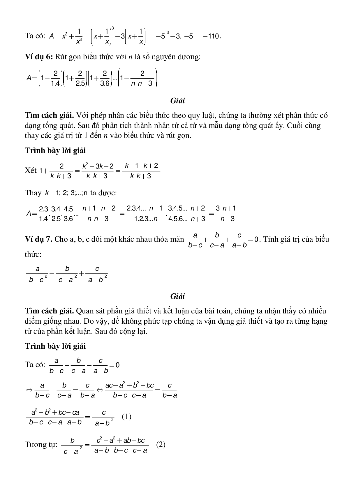Phép nhân và phép chia các phân thức đại số (trang 4)