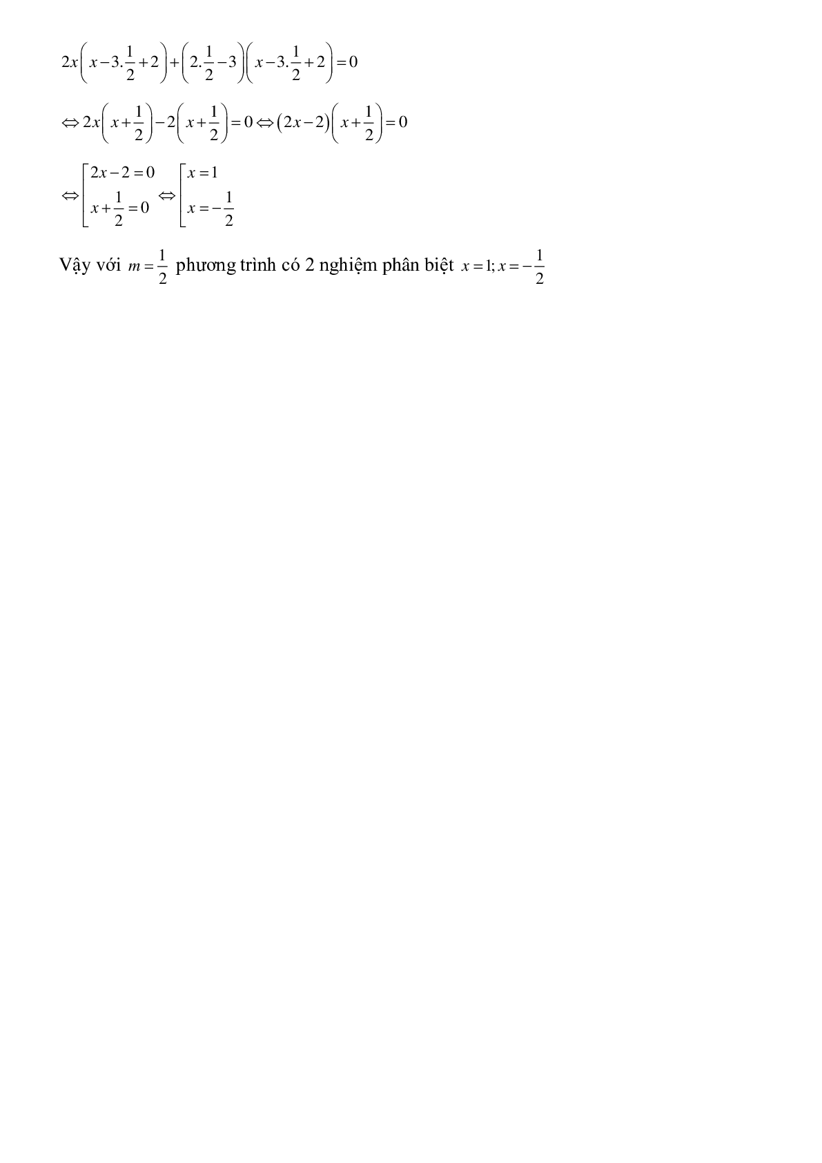 Hệ thống lý thuyết và bài tập về Phương trình bậc nhất và phương trình đưa về dạng ax+b=0 có lời giải (trang 6)