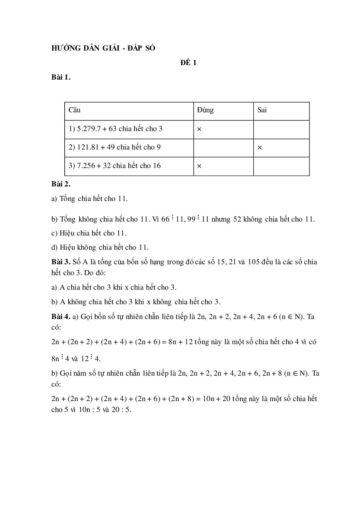 Bài tập cuối tuần Số học Toán lớp 6 tuần 6 có đáp án (trang 2)