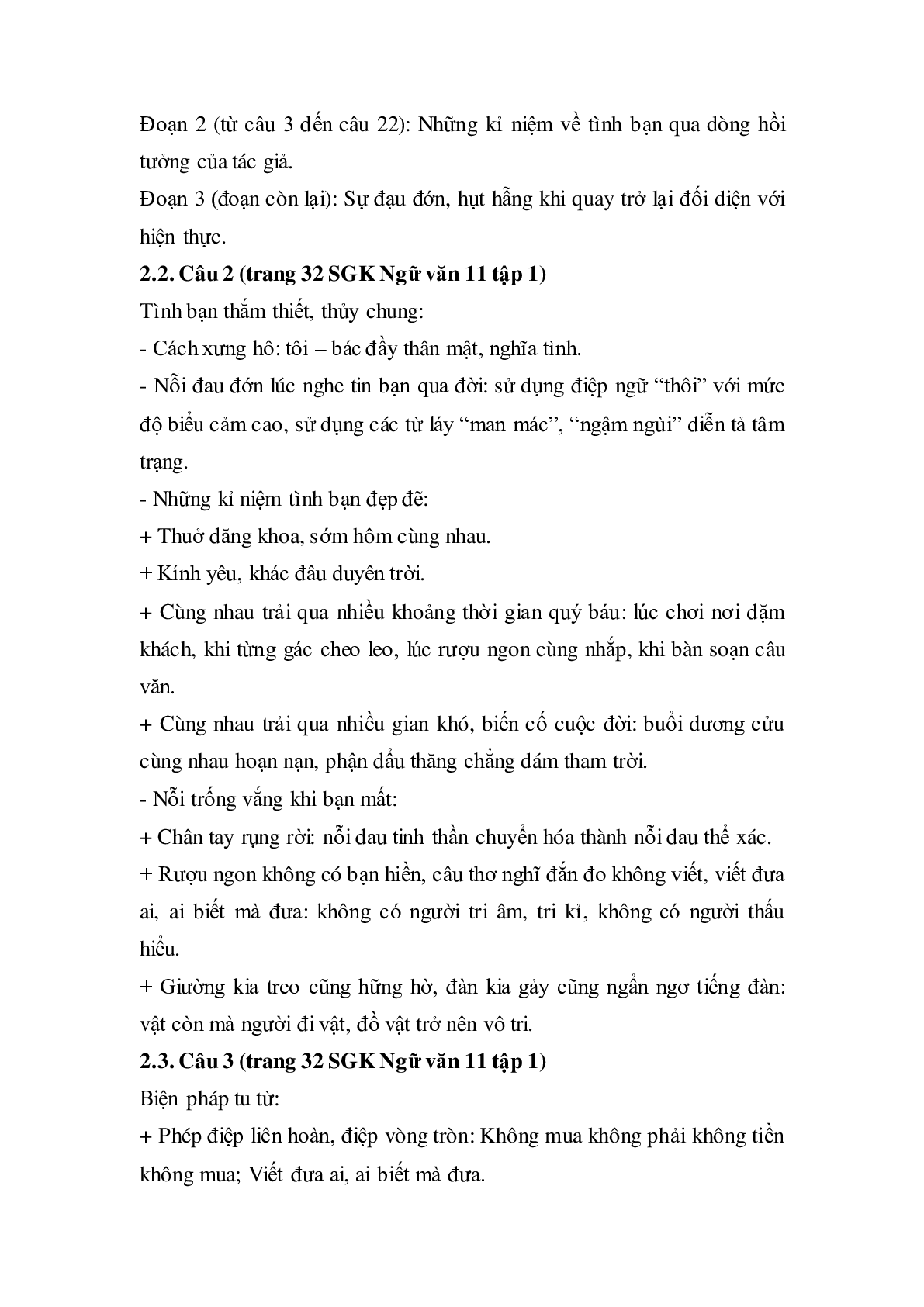 Soạn bài Khóc Dương Khuê - ngắn nhất Soạn văn 11 (trang 4)