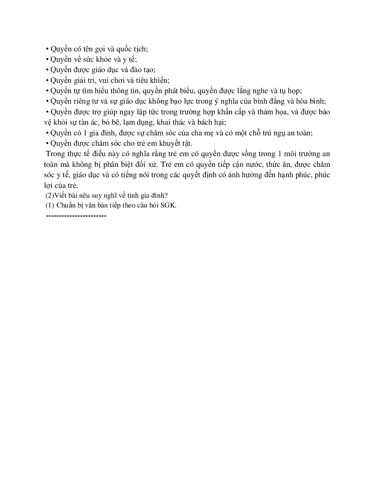 Giáo án ngữ văn lớp 7 Tuần 2 Tiết  5,  6: Cuộc chia tay của những con búp bê mới nhất (trang 8)