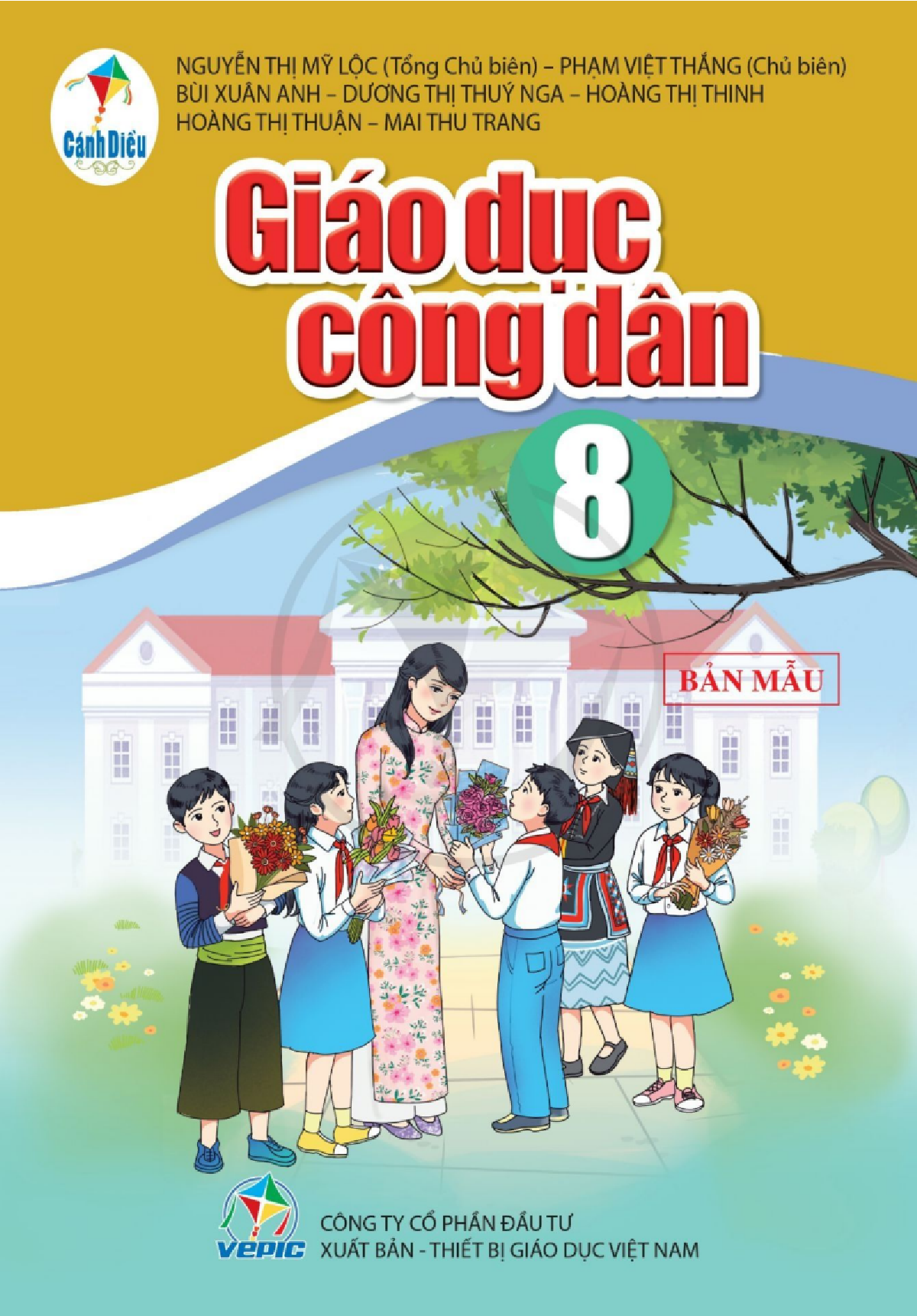 Giáo dục công dân lớp 8 Cánh diều pdf | GDCD 8 Cánh diều pdf (trang 1)