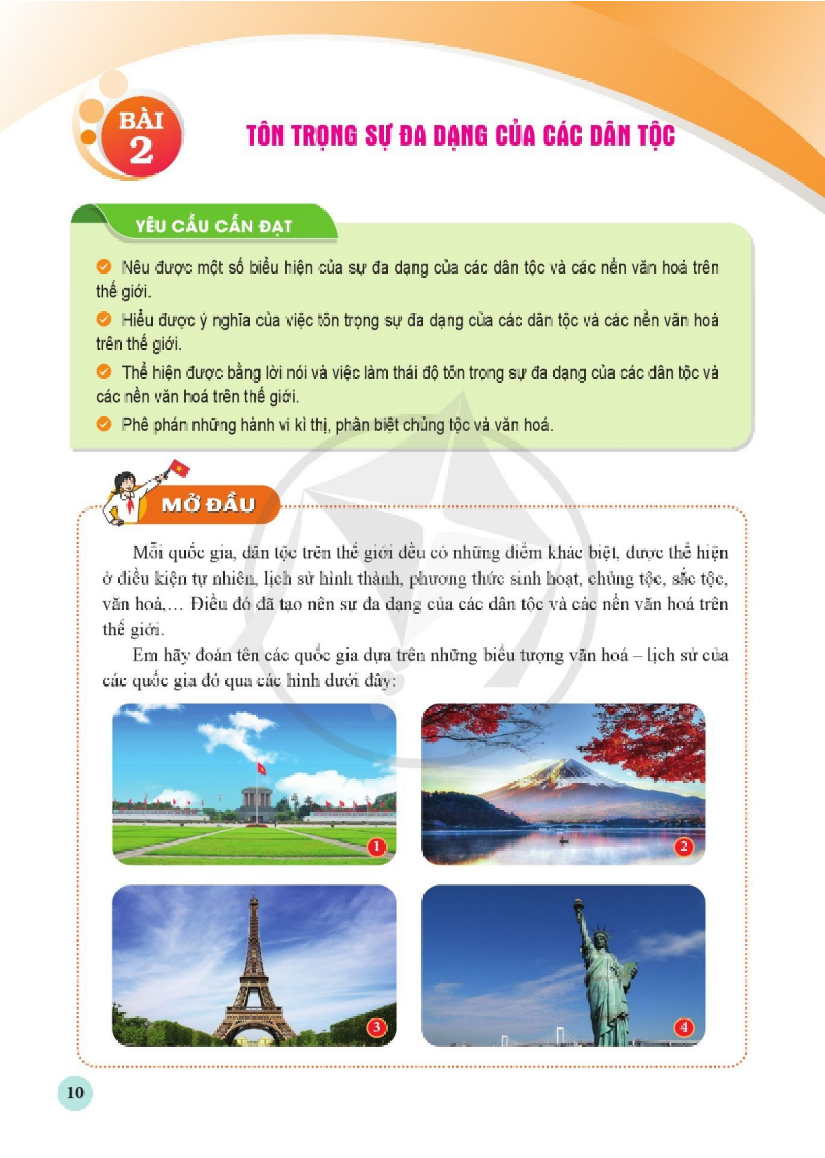 Giáo dục công dân lớp 8 Cánh diều pdf | GDCD 8 Cánh diều pdf (trang 10)