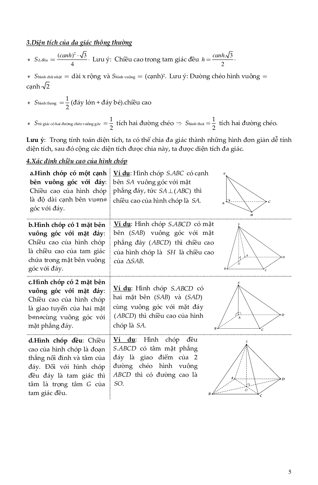 Tuyển chọn bài tập trắc nghiệm thể tích khối đa diện (trang 5)