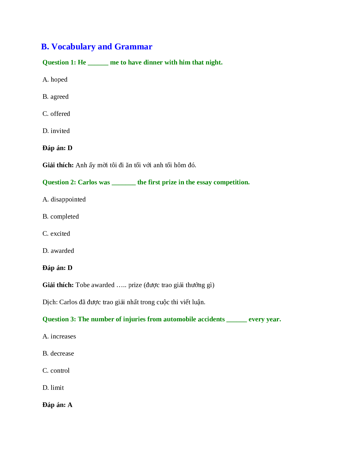 60 câu Trắc nghiệm Tiếng Anh 11 Unit 5 có đáp án 2023: Illiteracy (trang 6)