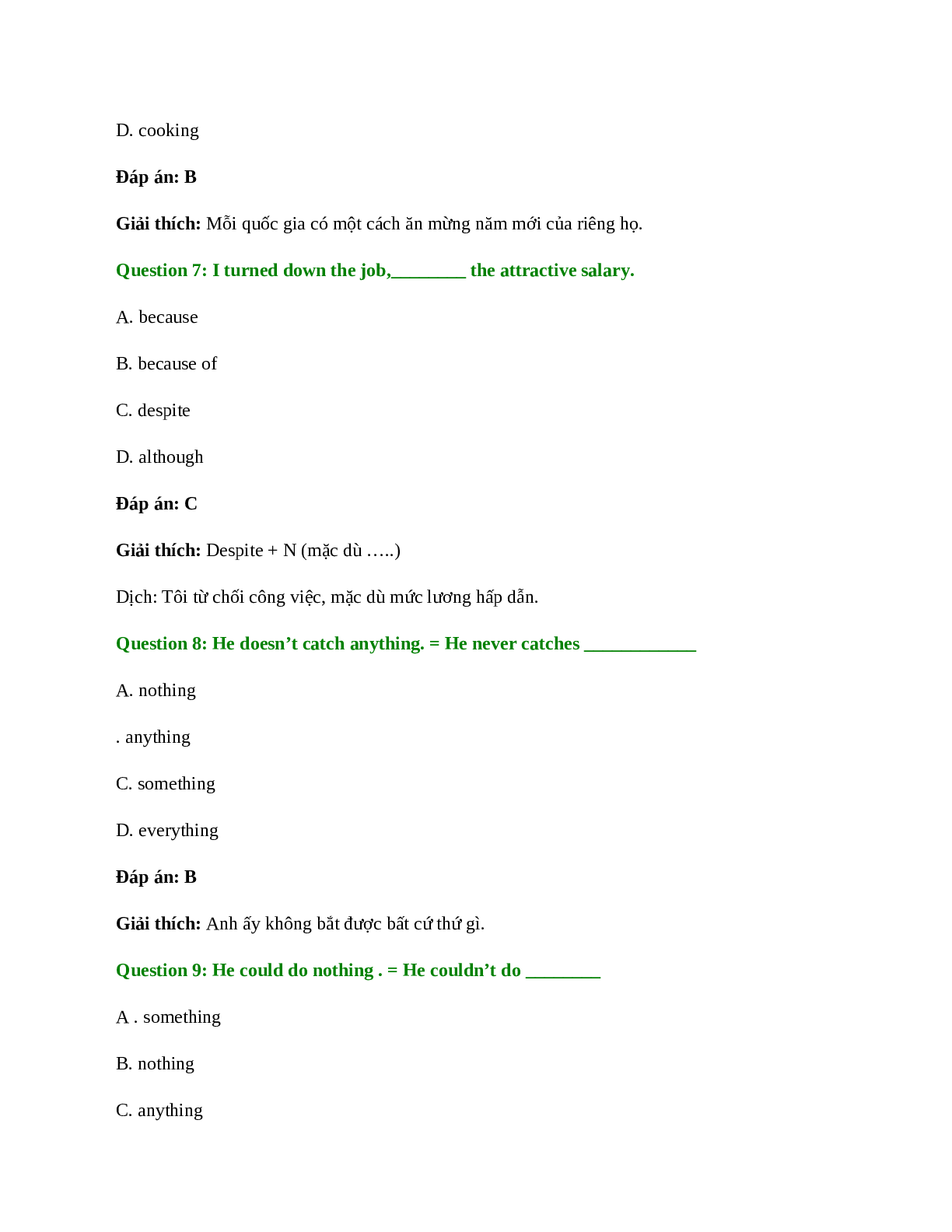60 câu Trắc nghiệm Tiếng Anh 11 Unit 5 có đáp án 2023: Illiteracy (trang 8)