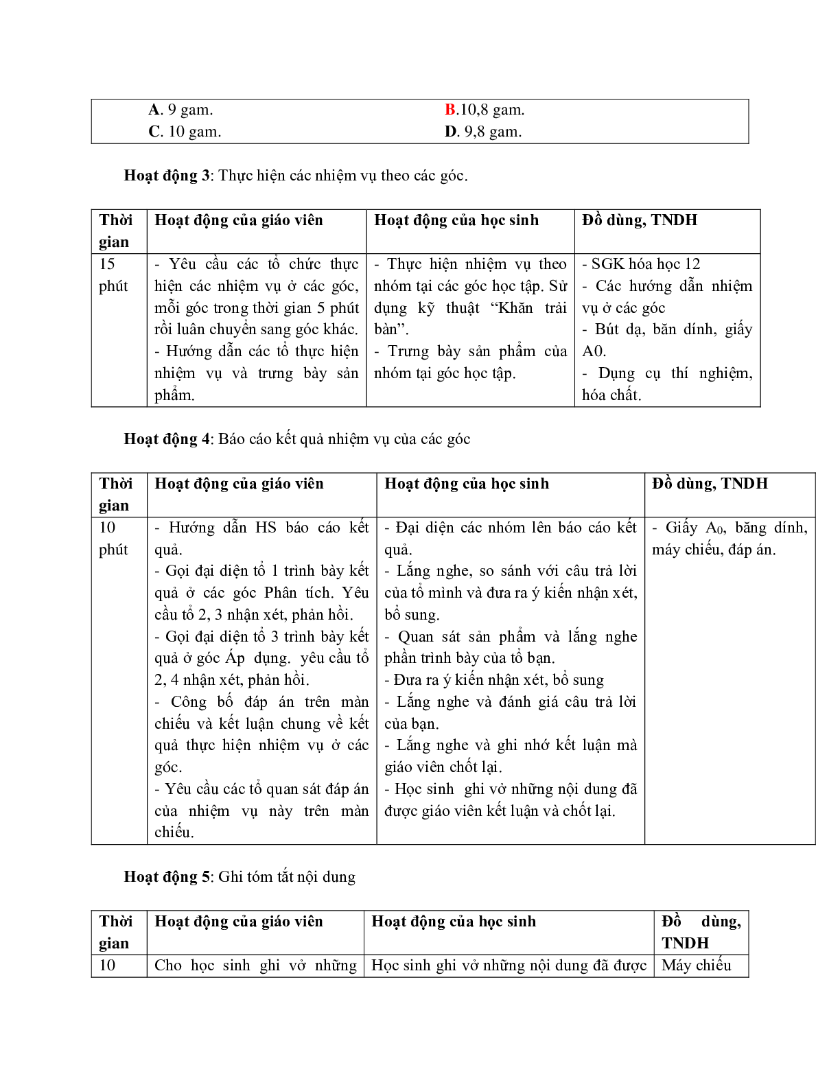 Giáo án Hóa học 12 bài 31: sắt mới nhất (trang 7)