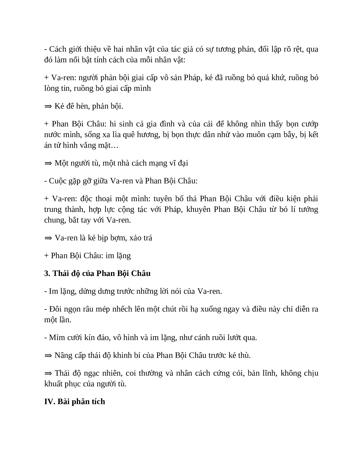 Sơ đồ tư duy bài Những trò lố hay là Varen và Phan Bội Châu dễ nhớ, ngắn nhất - Ngữ văn lớp 7 (trang 4)