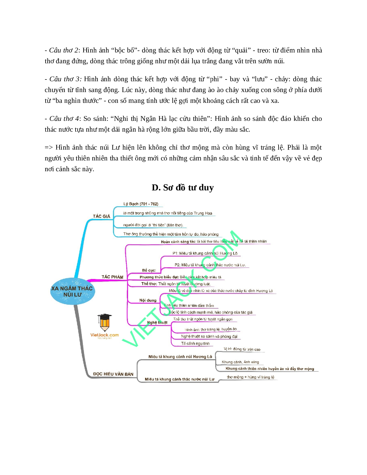 Xa ngắm thác núi Lư - Tác giả tác phẩm - Ngữ văn lớp 7 (trang 3)