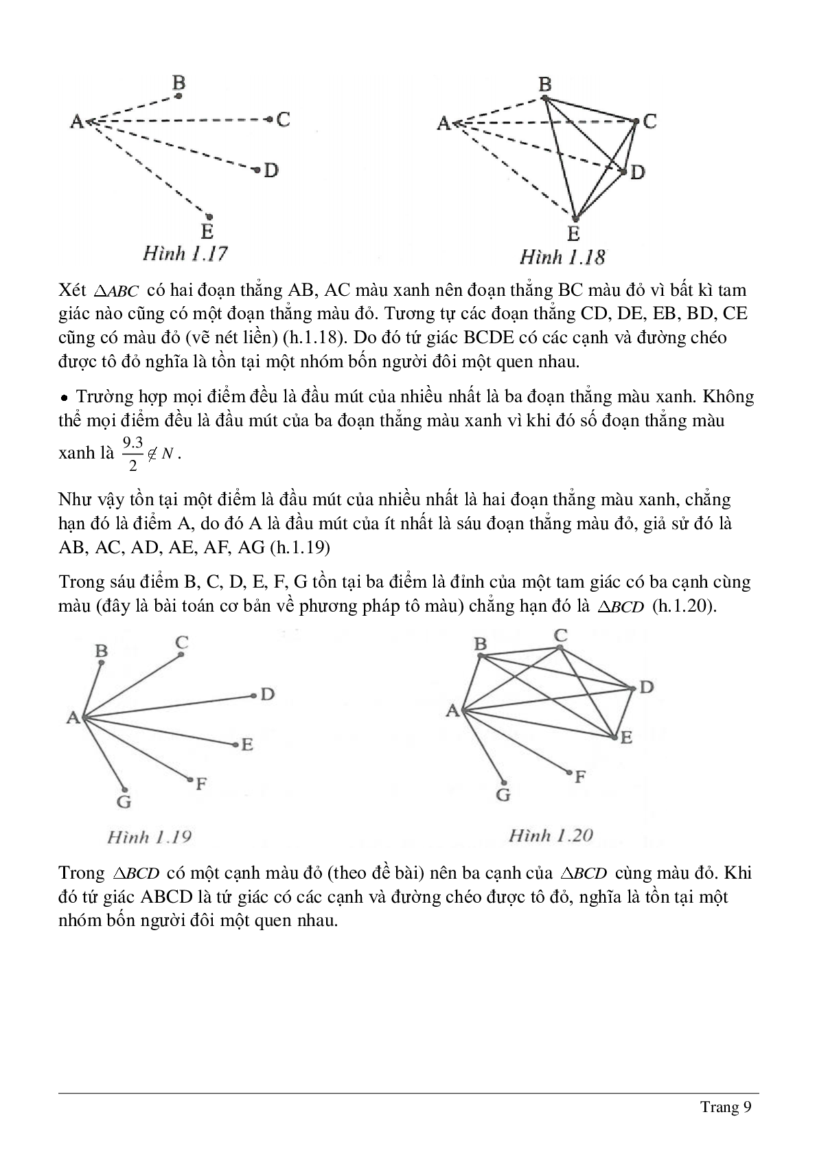 Tứ giác - Hình học toán 8 (trang 9)