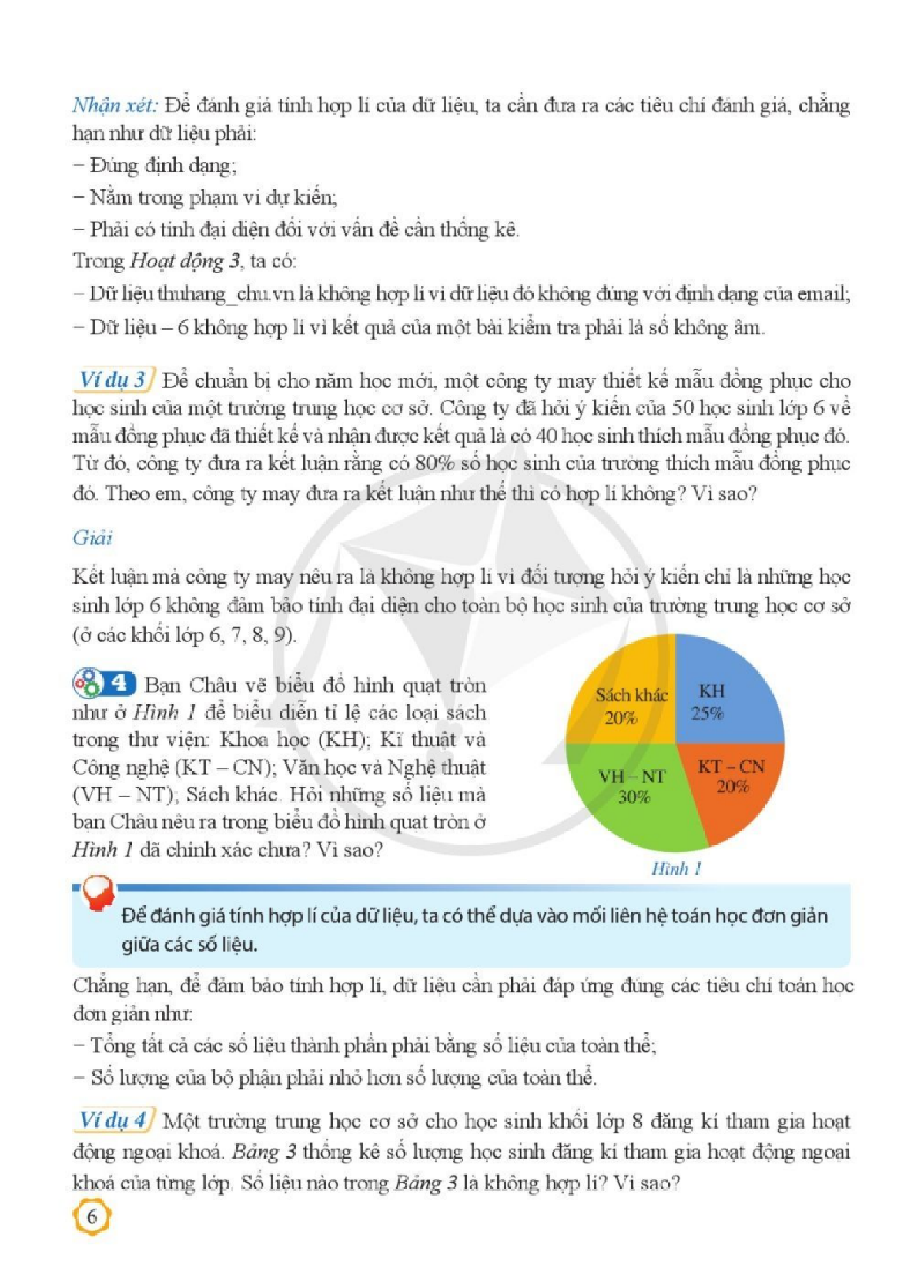 Toán lớp 8 Tập 2 Cánh diều pdf (trang 6)