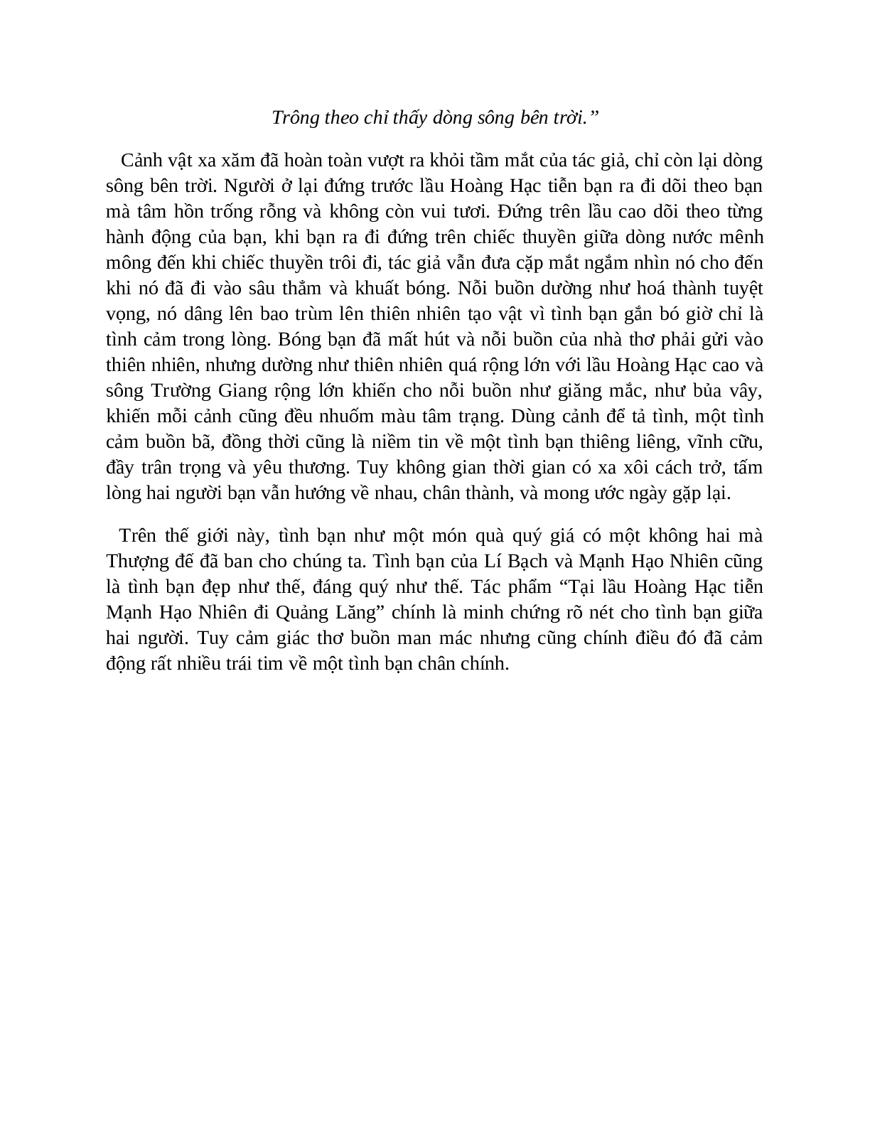 Sơ đồ tư duy bài Tại lầu Hoàng Hạc tiễn Mạnh Hạo Nhiên đi Quảng Lăng dễ nhớ, ngắn nhất - Ngữ văn lớp 10 (trang 8)
