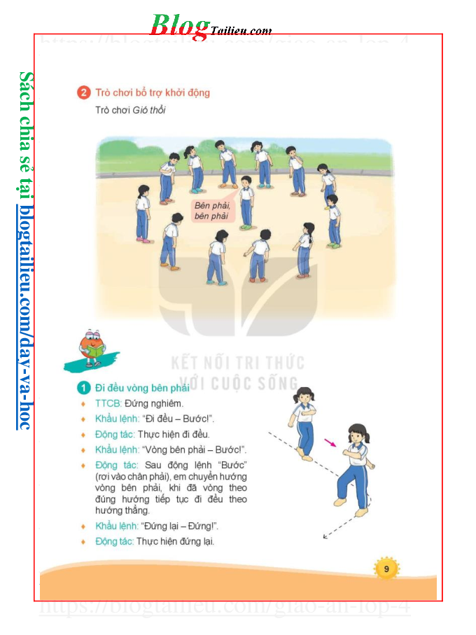 Giáo dục thể chất lớp 4 Kết nối tri thức pdf (trang 10)