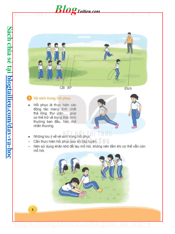 Giáo dục thể chất lớp 4 Kết nối tri thức pdf (trang 7)