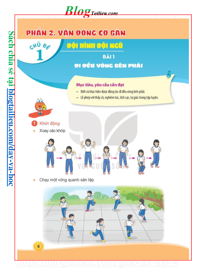 Giáo dục thể chất lớp 4 Kết nối tri thức pdf (trang 9)
