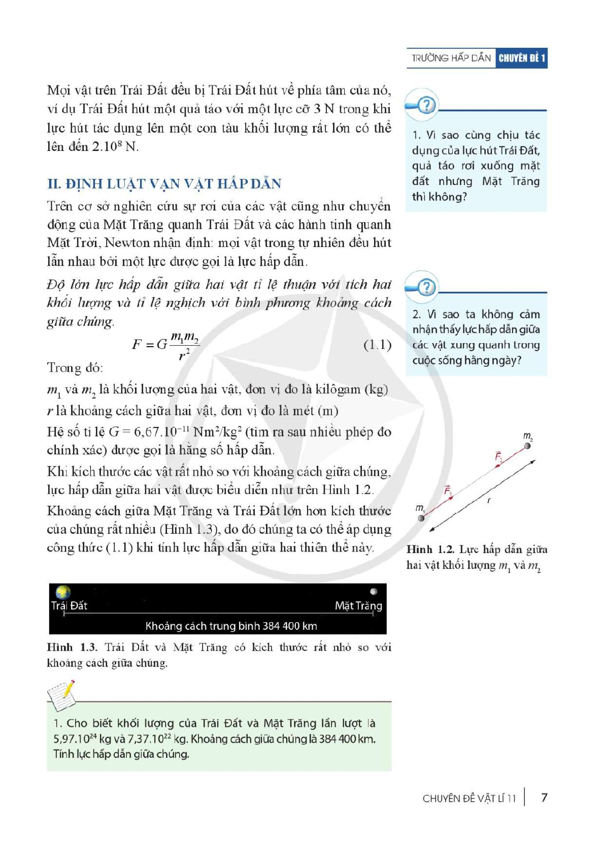 Chuyên đề học tập Vật lí 11 Cánh diều pdf (trang 9)